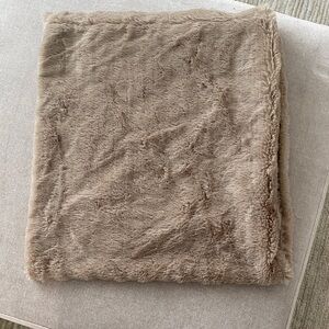 Taupe infinity scarf